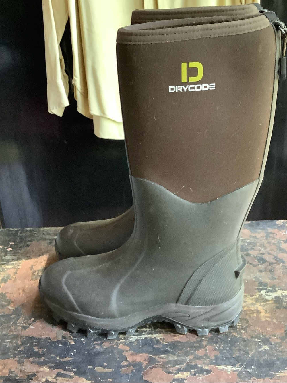 NWOT DRYCODE Rubber Waterproof Boots M7/W8
